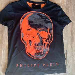 Philipp Plein Crystal Skull T-Shirt
